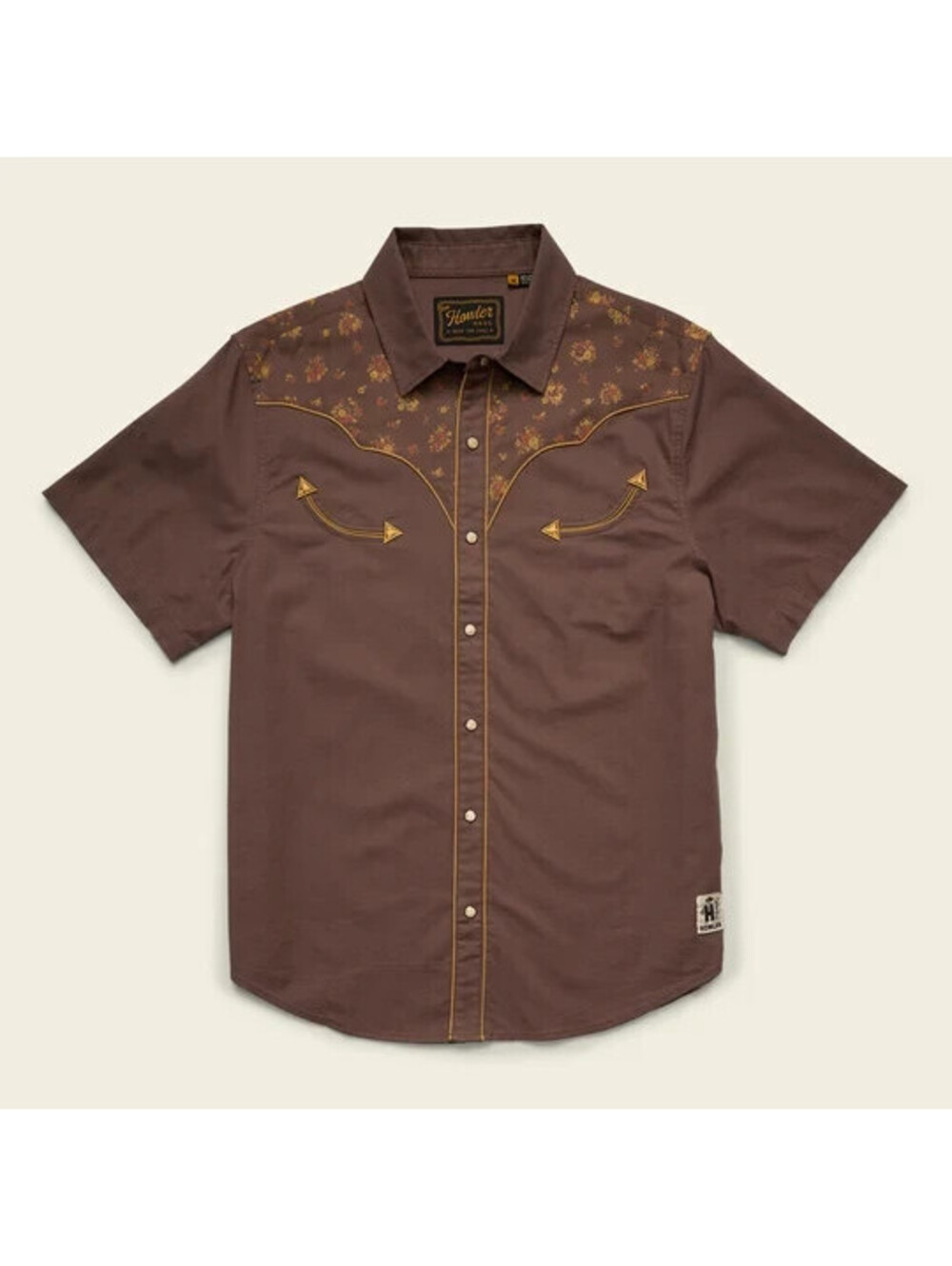 🧡NWT*Howler Brothers Men's Size XL Broncbuster Snapshirt Western Cowboy Outdoor